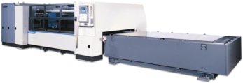 Mitsubishi CNC CO2 Laser Cutting System with Shuttle Table